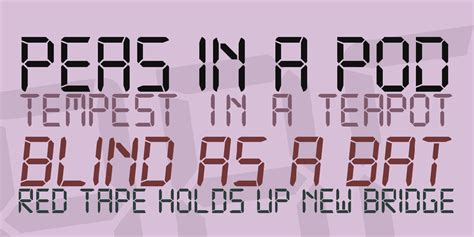 Digital 7 Windows Font Free For Personal