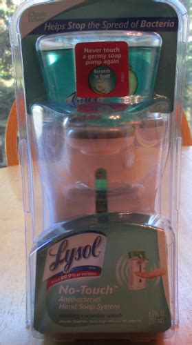 Lysol No Touch Hand Soap System Review A Spectacled Owl