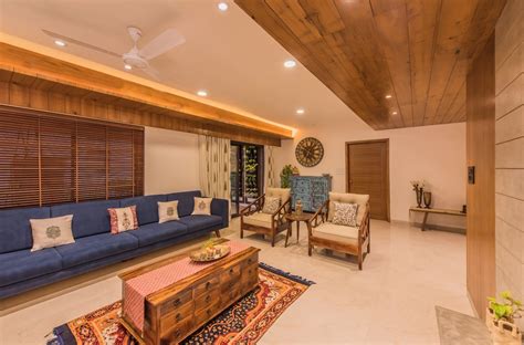 Contemporary Indian Style Apartment Interiors Ms Design Studio The