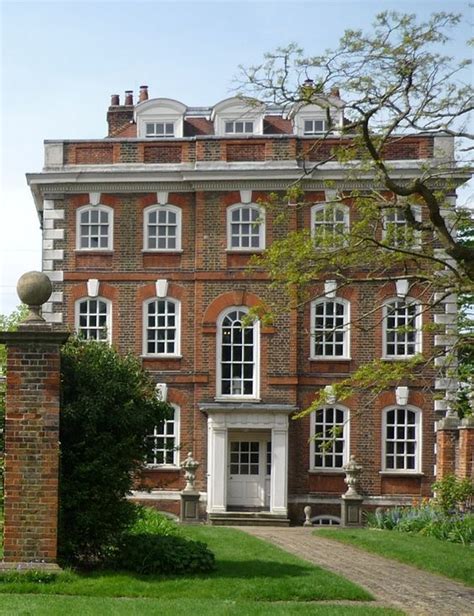 Rainham Hall Is A Brown And Red Brick Georgian Townhouse Built In 1729
