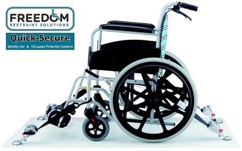 Freedom Quick Secure Wheelchair Vehicle Restraining System
