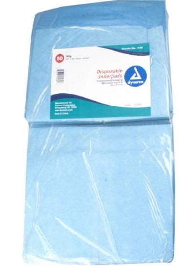 Dynarex Chux Disposable Underpads 50 Count