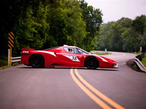 2008 Ferrari Fxx Evolution Supercar Supercars Race Racing