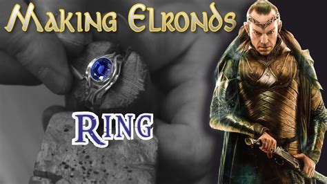 Lotr The Elven Ring Of Power Vilya Elronds Ring Youtube