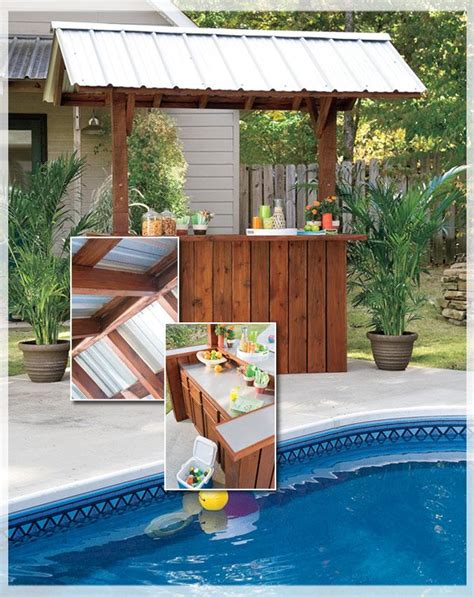 I love TIKI bars!! Might have to try to build one! | DIY: Home