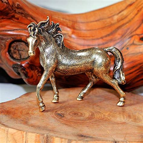 Buy Worex Sculptures For Home 12 Zodiac Solid Horse Feng Shui Bronze