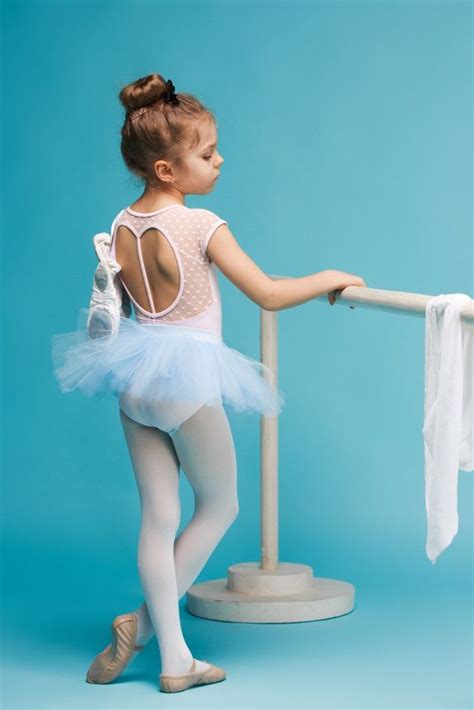 Download The Little Balerina Dancer On Blue Space For Free Little