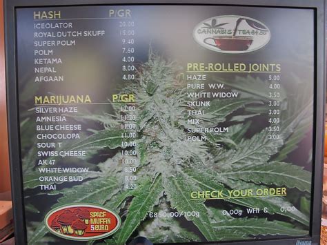 Here is the winner of 38 high times cannabis cups. A coffeeshop in Amsterdam: not for coffee - Perfect Visit