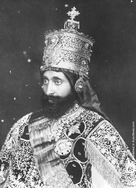 Emperor Haile Selassie I Of Ethiopia Tribes And Things