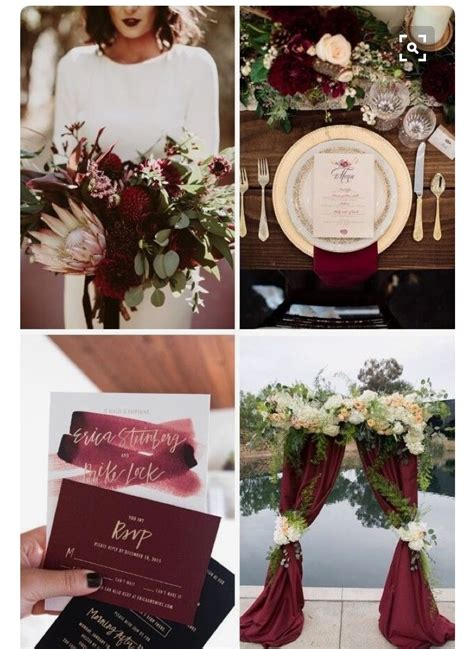 We're so excited to announce buckley's newest venue, winter. Burgundy and Rose Gold | Burgandy wedding, Wedding rose ...