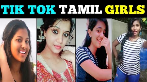 Tik Tok Beautiful Girls Compilation Tamil Memer Youtube