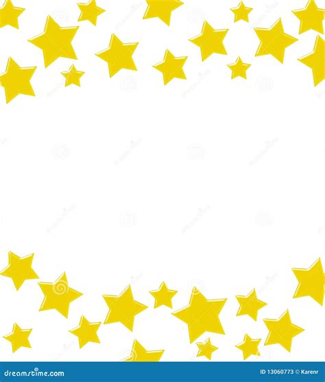 Yellow Star Borders And Frames