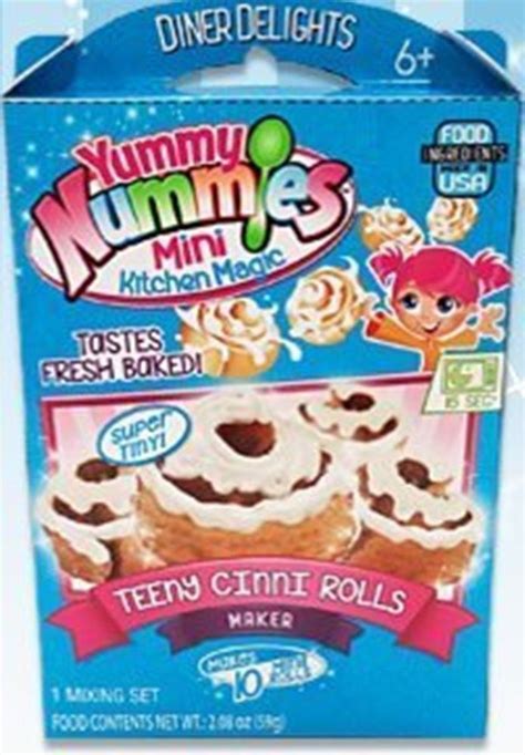Yummy Nummies Teeny Makes 10 Mini Cinni Rolls With Icing Diner Delights