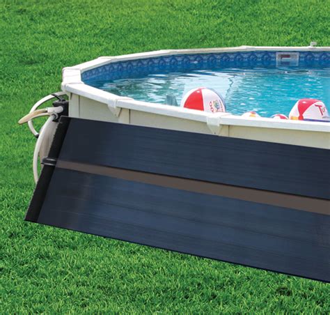 To set up your installation, you can look into the option of a solar swimming pool heating kit. 2'x20' Above Ground Swimming Pool Solar Heater Panel-s | eBay