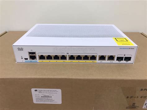 CBS250 8P E 2G EU Cisco CBS250 8 Port GE PoE 67W Ext PS 2x1G Cobo