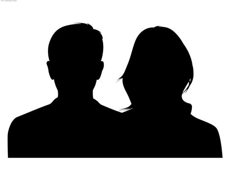 Man And Woman Silhouette Clipart Free Download On Clipartmag
