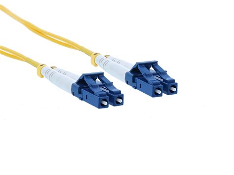 10m Singlemode Duplex Fiber Optic Patch Cable 9125 Lc To Lc