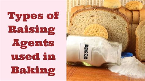 Types Of Raising Agents Used In Baking 4 Types Of Raising Agents