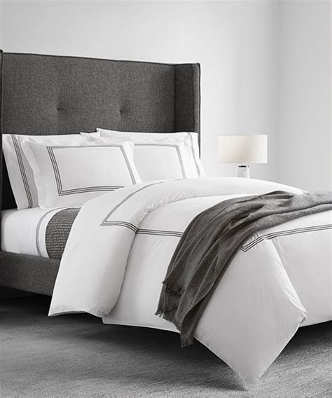 Black And White Duvet Cover Kassatex Luxury Bedding