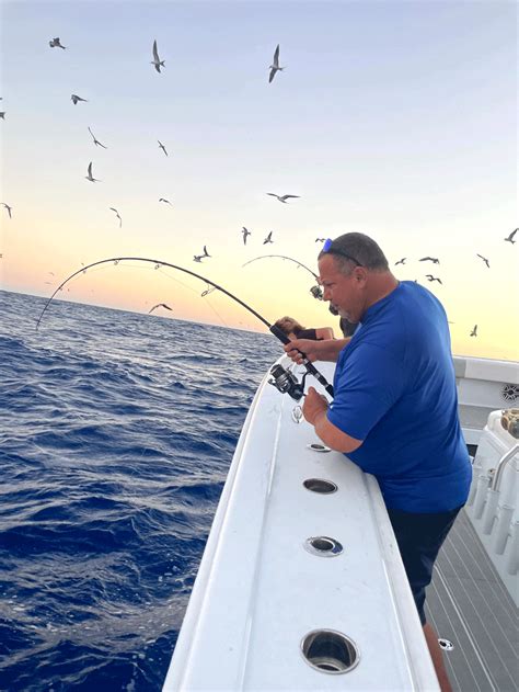 Unleashing The Storm Yellowfin Tuna Ahi Fishing In Hawaiian Waters