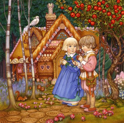 Angelika kirchschlager & diana damrauview full cast. Hansel And Gretel Painting by Carol Lawson