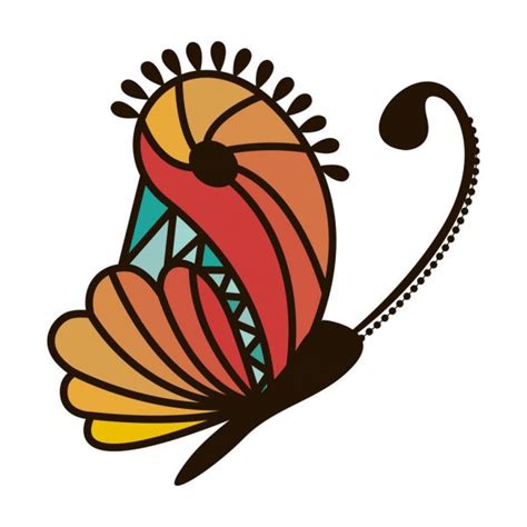 Vectores de stock de Mariposa monarca, ilustraciones de Mariposa ...