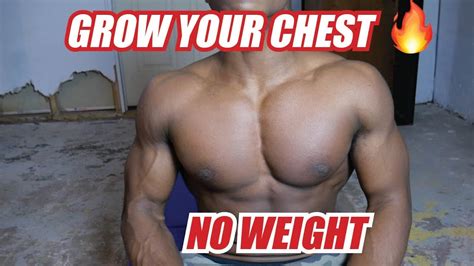 How To Get A Bigger Chest At Home Pushups Youtube