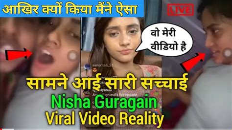 TikTok Star Nisha Gurajain Video Leaked Full Video With Proof Nisha Gurajain Latest Video