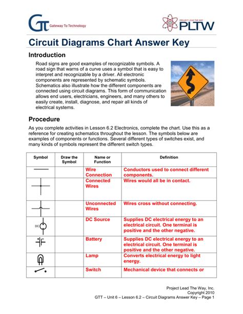 Electrical Schematic Symbols Cheat Sheet Circuit Diagram