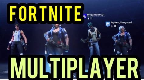 Fortnite Multiplayer Gameplay Youtube