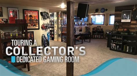 Touring A Video Game Collectors Dedicated Gaming Room Youtube