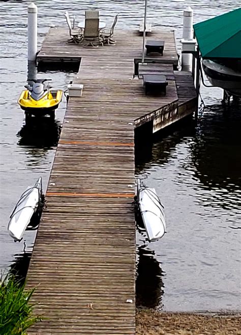 Kayak Dock Rack Marine Dockside And Waterside Storage