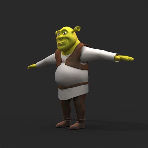 Shrek Model 3d Turbosquid 1977406