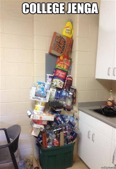 Jenga College Level 10 Of The Most Shared Funny Pictures Weird