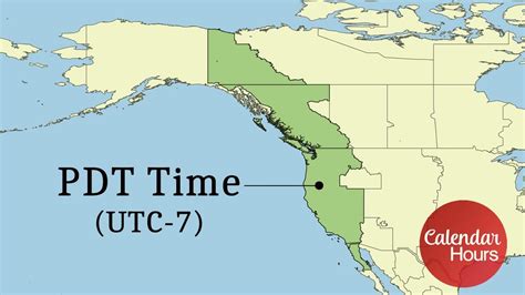 Pdt Time Now Pacific Daylight Time Zone ️