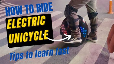 Learning How To Ride Electric Unicycle Euc Youtube