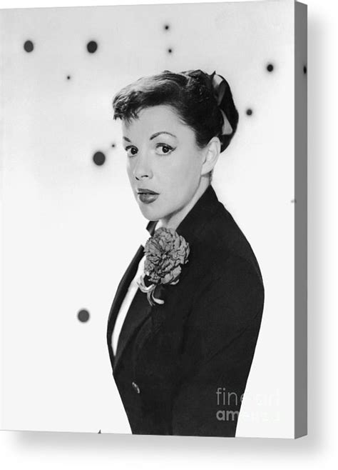 Actress Of Judy Garland Acrylic Print By Bettmann