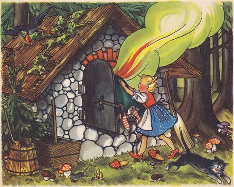 H Nsel Und Gretel Illustration Gebr Der Grimm H Nsel Und Gretel Kinderbuch Pestalozzi