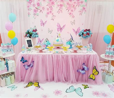 Butterfly Backdrop Butterfly Backdrop Cherry Blossom Etsy In 2020