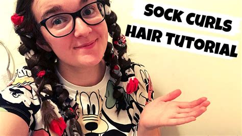 vlogmas day 12 recreating my sock curls diy hair tutorial youtube