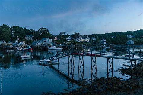 Beautiful New Harbor On Maine Coast By Stocksy Contributor Raymond