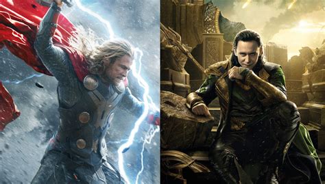New Loki And Thor Posters Strikes A Bolt For The Upcoming Sequel The