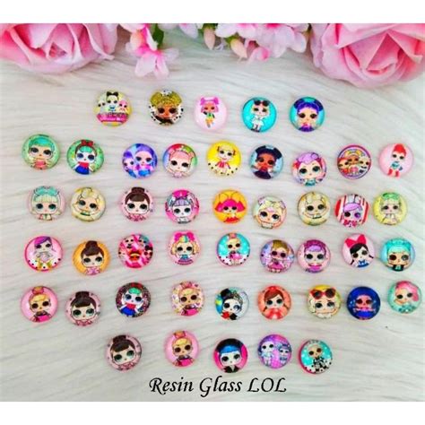 Resin Glass Lol 100pcs Shopee Malaysia