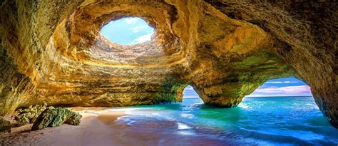 Portugals Most Beautiful Sea Cave Benagil Cave Unusual