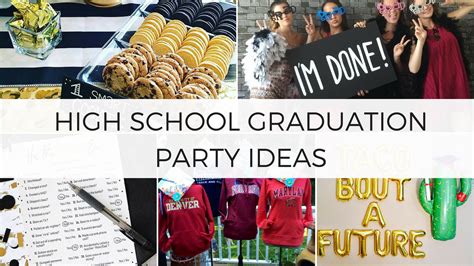 26 Insanely Creative High School Graduation Party Ideas High School Graduation Graduate