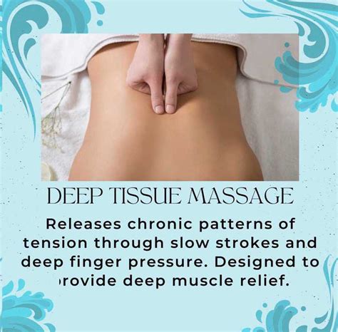Deep Tissue Massage Island Breeze Spa Salon