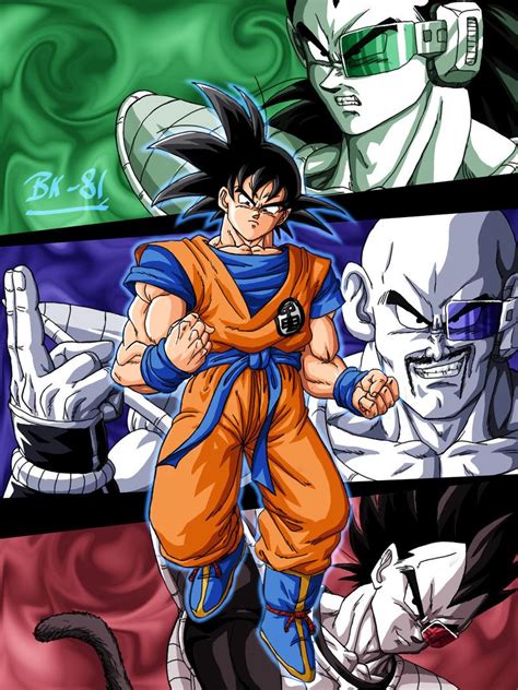 Dragon Ball Z Saiyan Saga Dragon Ball Fans Anime