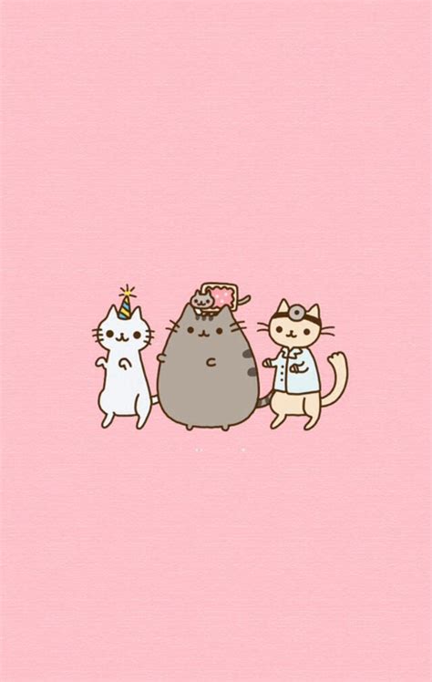 The best gifs are on giphy. 49+ Pusheen Cat Desktop Wallpaper on WallpaperSafari