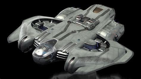 Sci Fi Dropship 3d Model Cgtrader