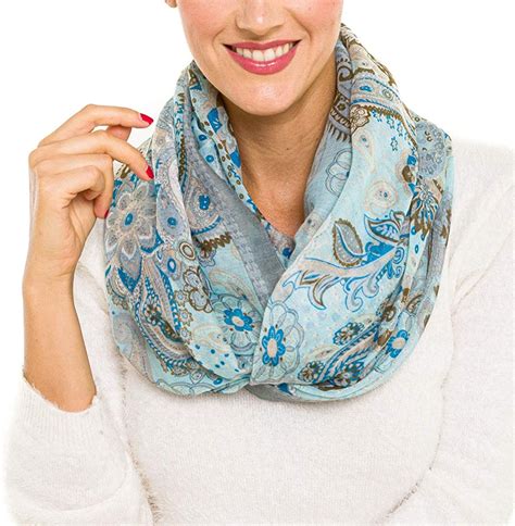 Infinity Scarf For Women Lightweight Fashion Scarves For Fall Winter I